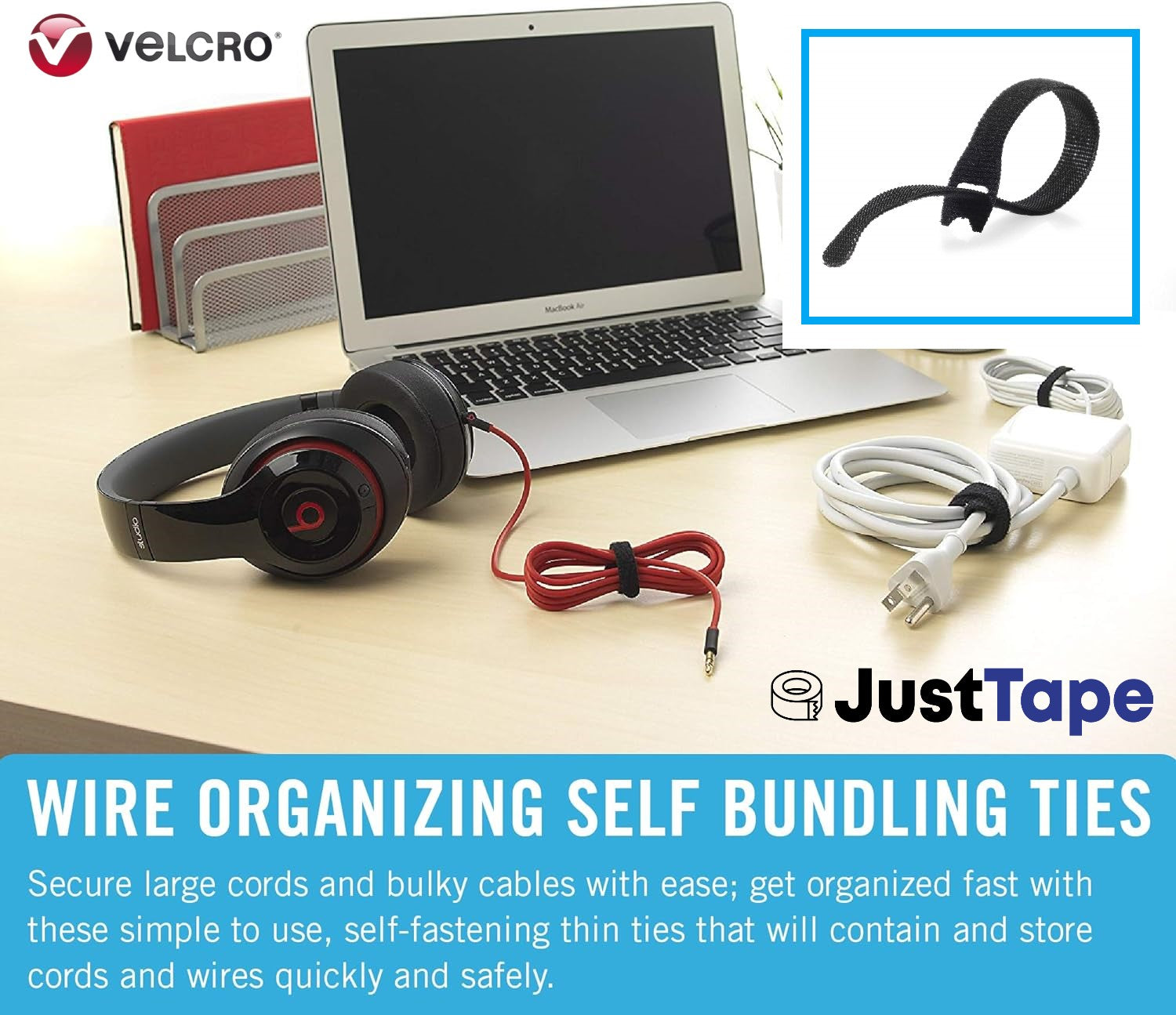 Velcro One Wrap Ties Hook & Loop