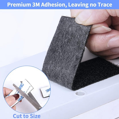 3M Hook & Loop Sticky Pads Strong Self Adhesive Sticky Back Strips Dots Coins
