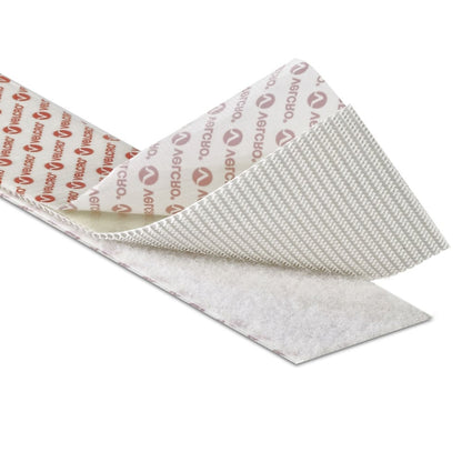 Velcro Brand Self Adhesive Hook and Loop Tape White Strips